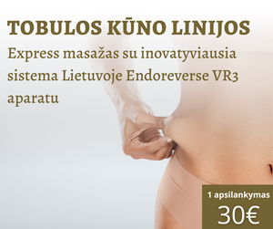 INOVATYVI LIEKNĖJIMO SISTEMA „ENDOVERSE V3“ express masažas probleminėms kūno vietoms Tauragėje